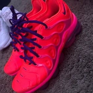 Nike air max’s orange/pink/purple color way